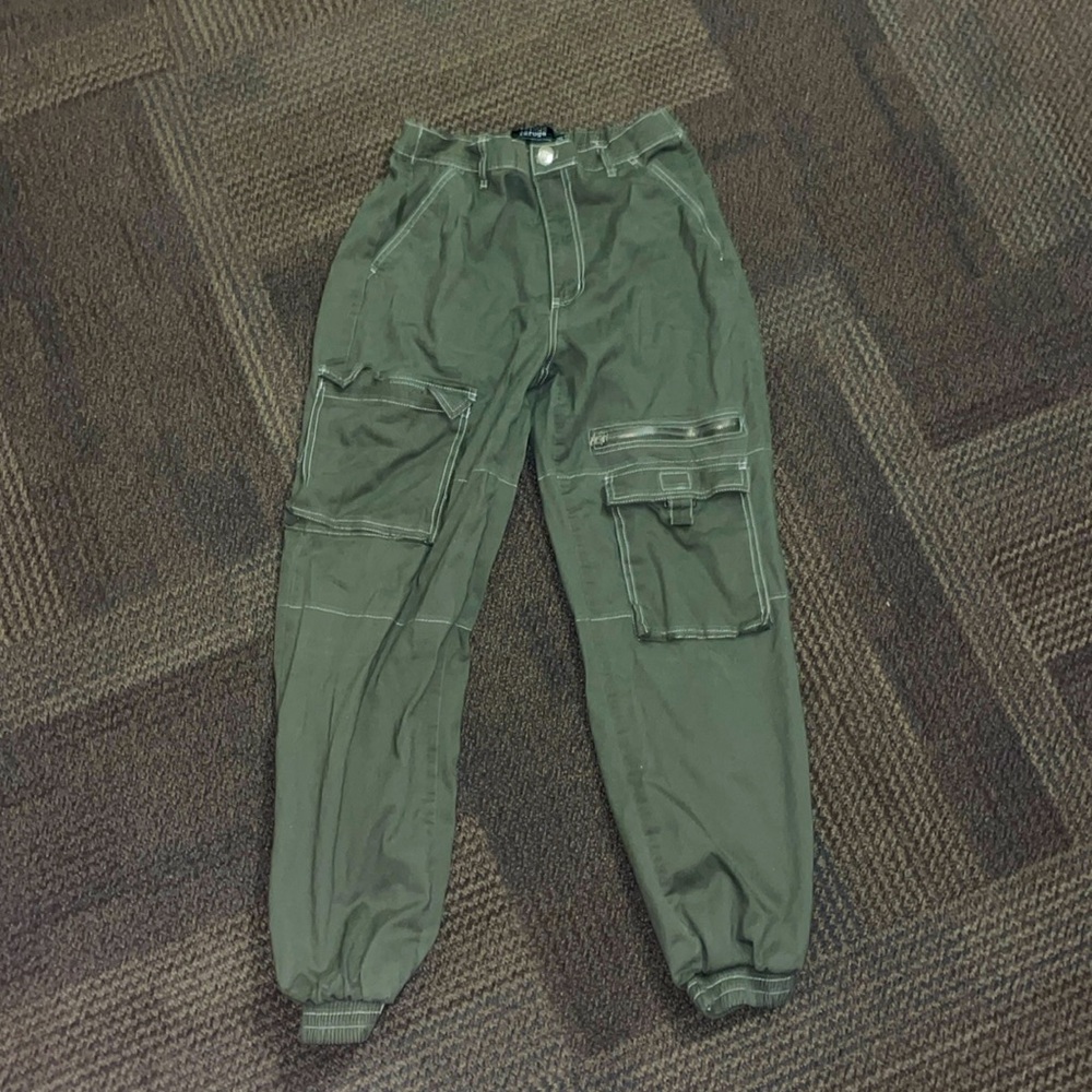 Green Cargo Pants